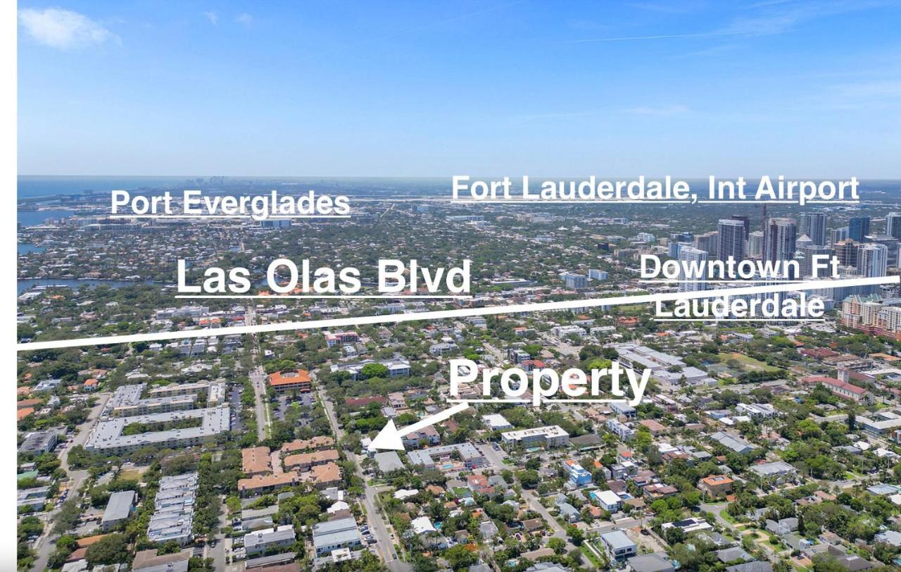 By Las Olas Bl, Pool, Parking, Remodeled & Central Fort Lauderdale Exterior photo